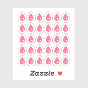 Pegatina Caída de Sangre Cuta