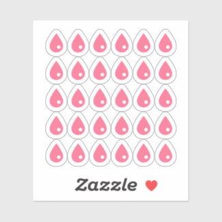 Pegatina Caída de Sangre Cuta