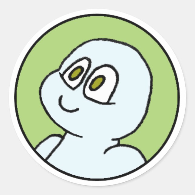 Pegatina Cal Mini Circle (Anverso)