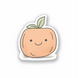 Pegatina Calabaza acuática Cute Kawaii