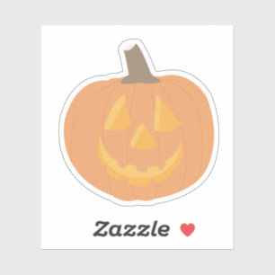 Pegatina Calabaza de Halloween