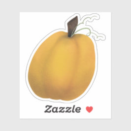 Pegatina Calabaza de talla