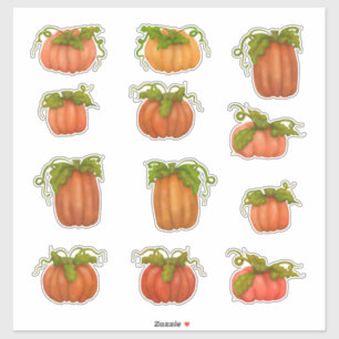 Pegatina Calabazas Calabazas Calabazas