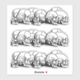 Pegatina +|| Calaveras antiguas ||+