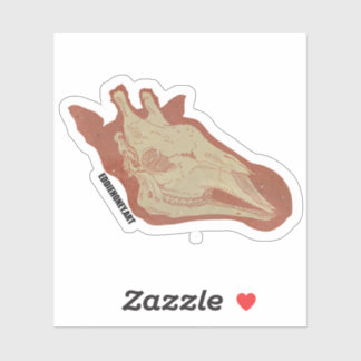 Pegatina Calaveras - Giraffe