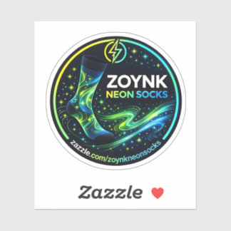 Pegatina Calcetines Neon Zoynk