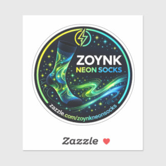 Pegatina Calcetines Neon Zoynk