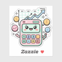 Calculadora Kawaii Pastel Finanzas Estudiante Pega