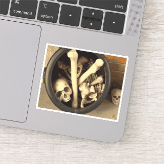 Pegatina Calderón de huesos.