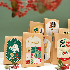 Pegatina Calendario Adicional de DIY - Juguetes Navidades