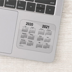 Pegatina Calendario del año escolar 2020-2021 de Janz Trans