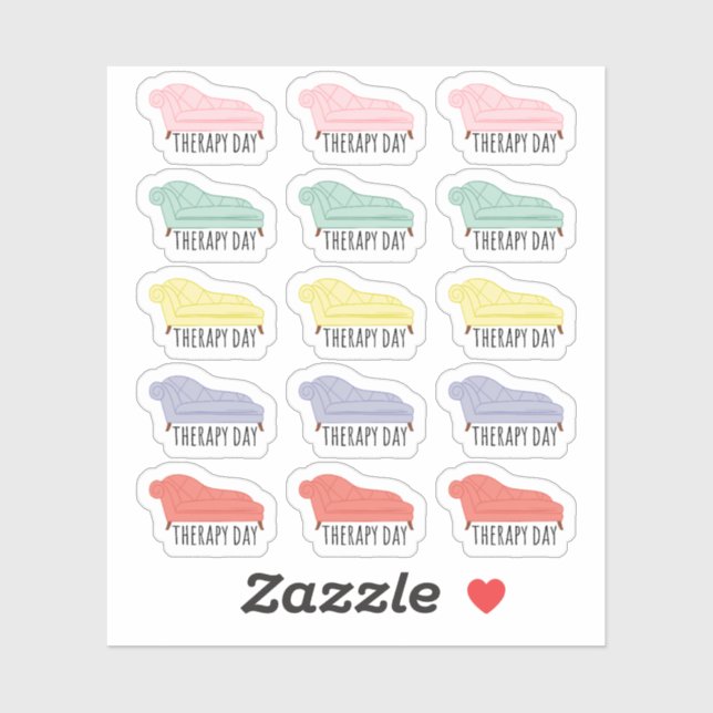 Pegatina Calendario del planificador de citas del Día de la (Hoja)