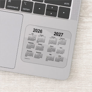 Pegatina Calendario escolar 2026-2027 de Janz Transparparen