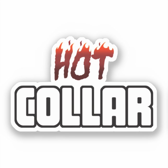 Pegatina Caliente de Collar (Anverso)