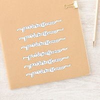 Caligrafía Manuscrita Nombre de su Empresa Persona