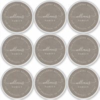 Calligrafía de personalizable Kraft 6 cm 2,36 pulg