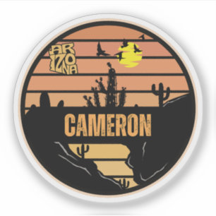 Pegatina Cameron, Arizona