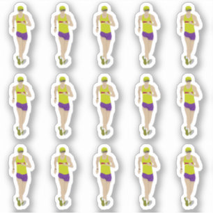 Pegatina Caminata de Carrera