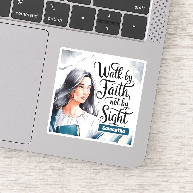 Pegatina Caminata Personalizada Por Mujeres Cristianas Reli (Detalle)