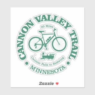 Pegatina Camino de Cannon Valley (ciclismo)