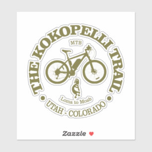 Pegatina Camino de Kokopelli (MTB)