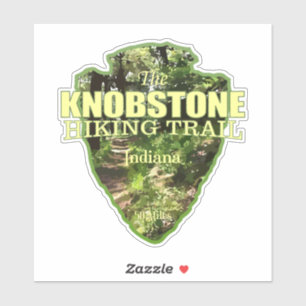 Pegatina Camino de la Knobstona (punta de flecha)