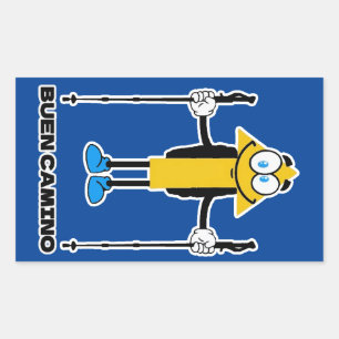 Pegatina Camino de Santiago