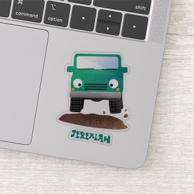 Pegatina Camión de personalizado de vehículos 4X4 fuera de  (Detalle)