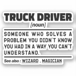 Pegatina Camionero De Nueva Definición Los Amantes De La Ca