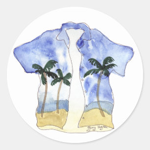 Pegatina Camisas de Hawái