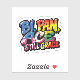 Pegatina Camiseta Bi Pan Ace Still Grace   Frases Divertida