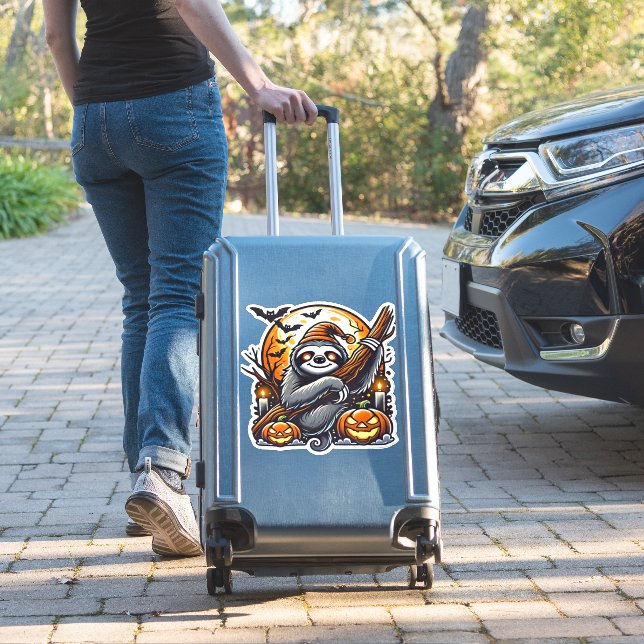 Pegatina Camiseta Clásica de Halloween (Maleta Insitu)