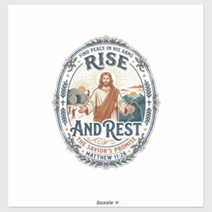Pegatina Camiseta Comunitaria Pan Jesus Sourdough Fe Basada