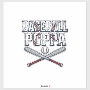 Pegatina Camiseta de diseño de grabado vintage de Baseball 