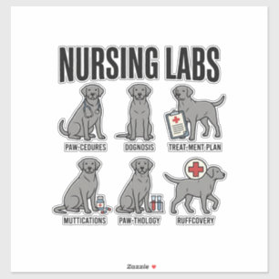 Pegatina Camiseta de diseño vectorial con broma médica de p