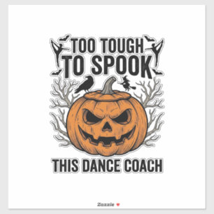 Pegatina Camiseta de grabado de calabaza de Halloween para 