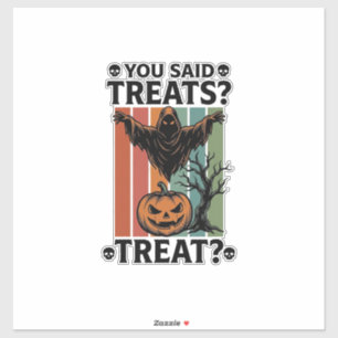 Pegatina Camiseta de Halloween de Fantasma con Castigo Espe