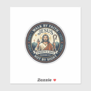 Pegatina Camiseta de tendencia de cafe Jesus Matcha gráfico