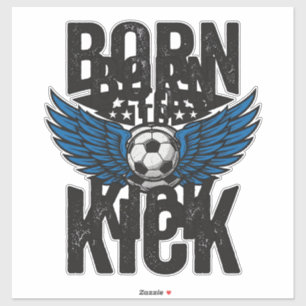 Pegatina Camiseta Diseñada Para Aficionados Al Fútbol Vinta