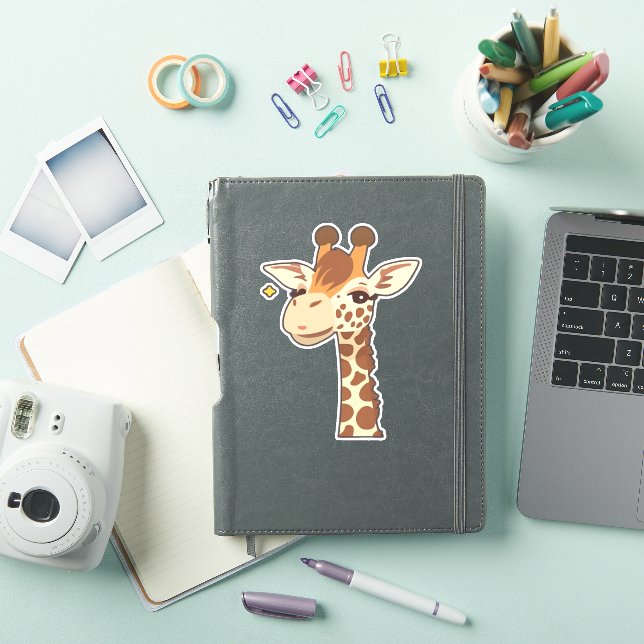 Pegatina Camiseta esencial de jirafa (Funda para iPad)