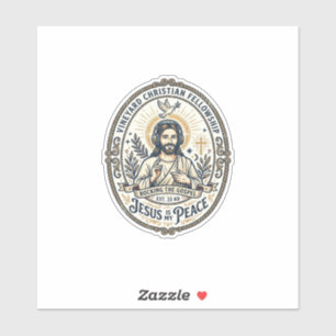 Pegatina Camiseta gráfica estética de Jesús Lo Fi Study Bea