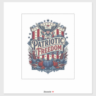 Pegatina Camiseta gráfica vectorial de cosecha otoñal patri
