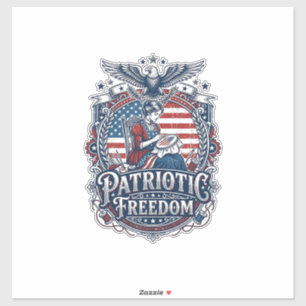 Pegatina Camiseta gráfica vectorial de costura cruzada patr