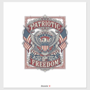 Pegatina Camiseta Gráfica Vectorial Desfile Patriótico del