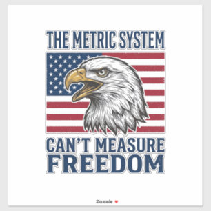 Pegatina Camiseta vectorial vintage con cita de libertad de