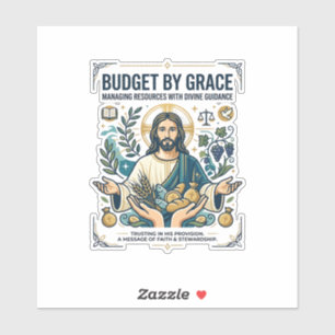 Pegatina Camiseta Viaje De Paz Financiera De Jesús Libre De