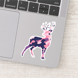 Pegatina Camo Deer