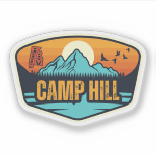 Pegatina Camp Hill, Alabama