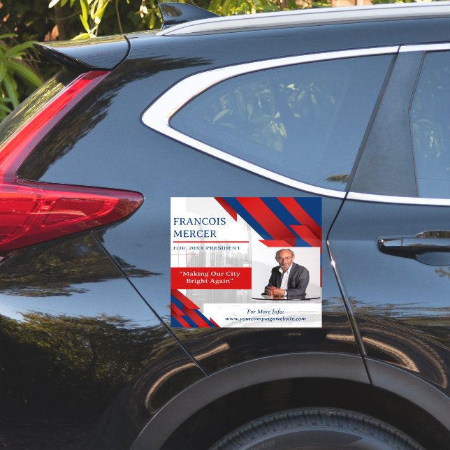 Pegatina Campaña electoral política Vinyl (Lado del coche)
