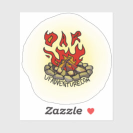 Pegatina Campfire Vinyl